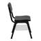 Emma and Oliver 880 lb. Capacity Plastic Chair with Book Basket